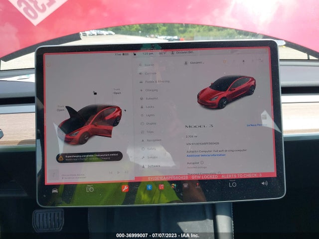 2023 Tesla 3, VIN: 5YJ3E1EA6PF560428
