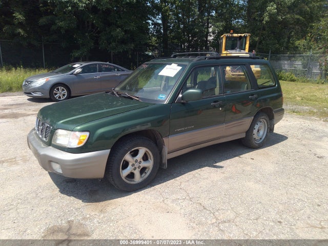 2002 SUBARU FORESTER S VIN: JF1SF65502H733447