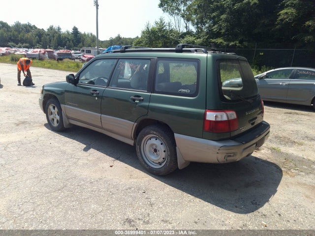 2002 SUBARU FORESTER S VIN: JF1SF65502H733447