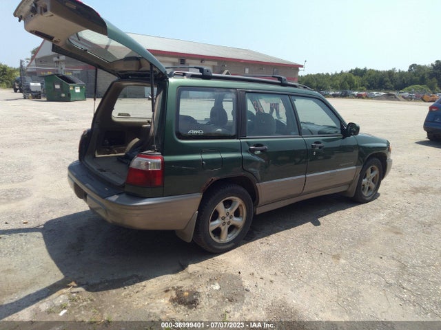 2002 SUBARU FORESTER S VIN: JF1SF65502H733447