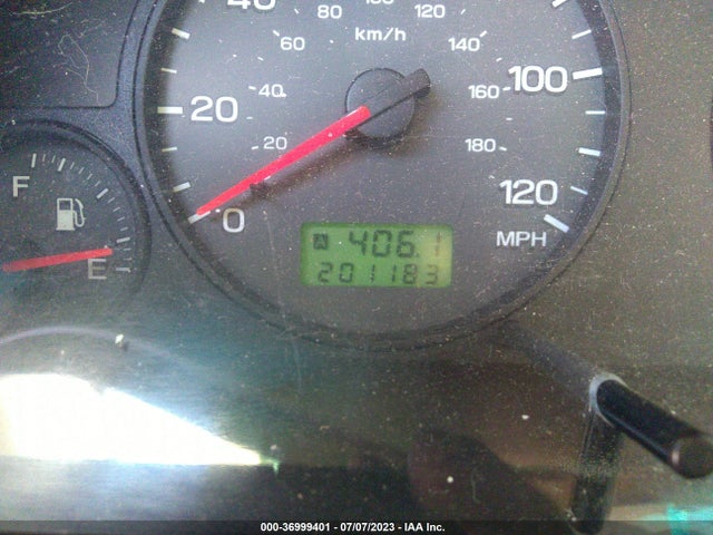 2002 SUBARU FORESTER S VIN: JF1SF65502H733447
