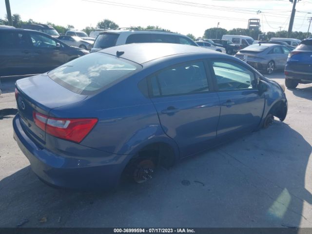 KNADM4A35G6663705 KIA RIO LX