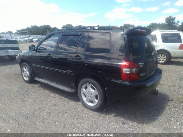 2006 TOYOTA HIGHLANDER W/3RD ROW/LIMITED W VIN: JTEEP21AX60167846