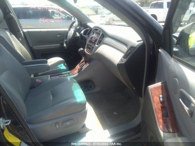 2006 TOYOTA HIGHLANDER W/3RD ROW/LIMITED W VIN: JTEEP21AX60167846