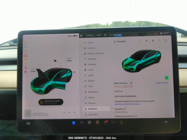 Tesla Model 3 Performance 2021 5YJ3E1EC3MF088461 Image 13