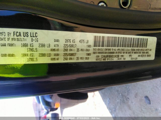 1C4NJRFB6HD114198 Jeep Patriot High Altitude