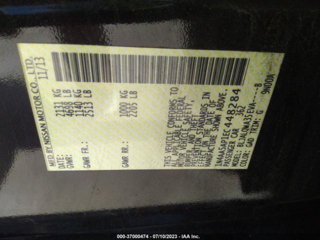 1N4AA5AP1EC448284 Nissan Maxima 3.5 S