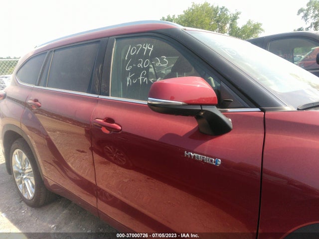 2020 TOYOTA HIGHLANDER HYBRID LIMITED VIN: 5TDDBRCHXLS010067