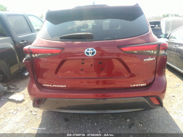 2020 TOYOTA HIGHLANDER HYBRID LIMITED VIN: 5TDDBRCHXLS010067