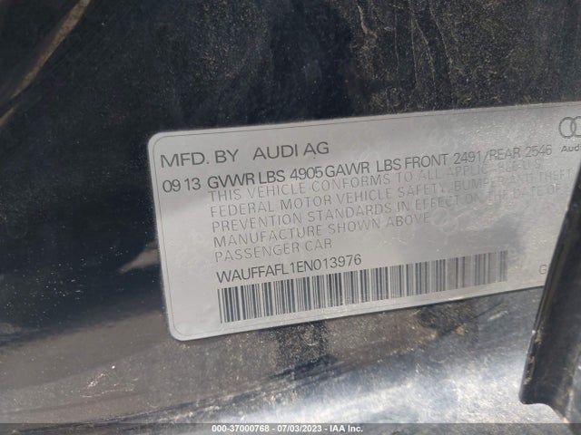 WAUFFAFL1EN013976 Audi A4 Premium Plus