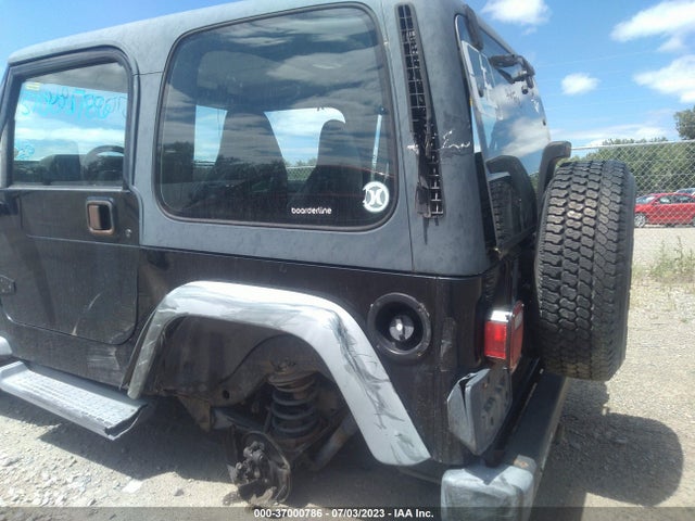 2001 JEEP WRANGLER SPORT VIN: 1J4FA49S51P306889