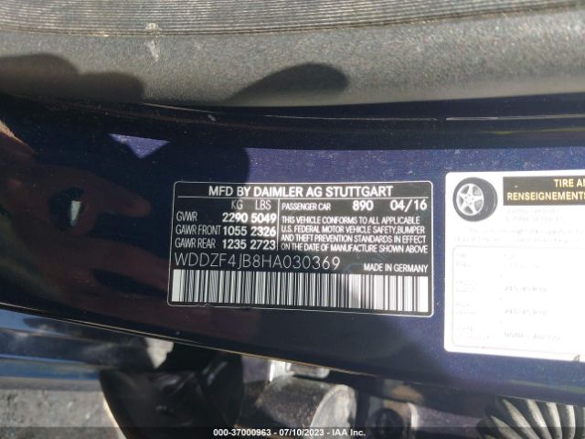 WDDZF4JB8HA030369 Mercedes-Benz E-class E 300