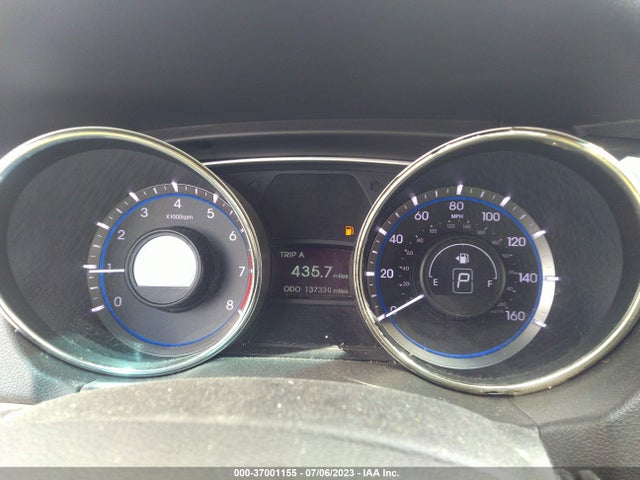 2013 HYUNDAI SONATA GLS VIN: 5NPEB4AC5DH707345