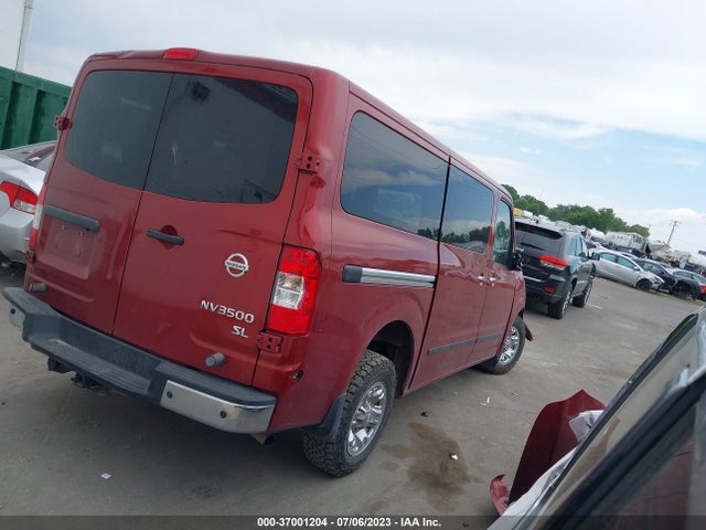 2019 NISSAN NV PASSENGER NV3500 HD SL VIN: 5BZAF0AA6KN852790