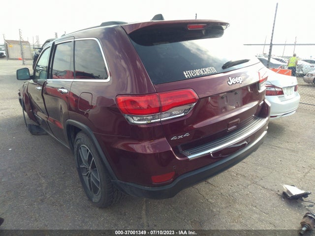 2018 JEEP GRAND CHEROKEE LIMITED VIN: 1C4RJFBG8JC509948