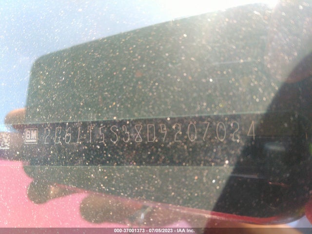 2013 CADILLAC XTS PREMIUM VIN: 2G61T5S38D9207024