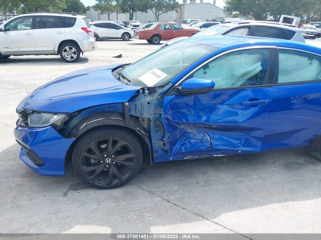2019 HONDA CIVIC SEDAN SPORT VIN: 19XFC2F86KE015218