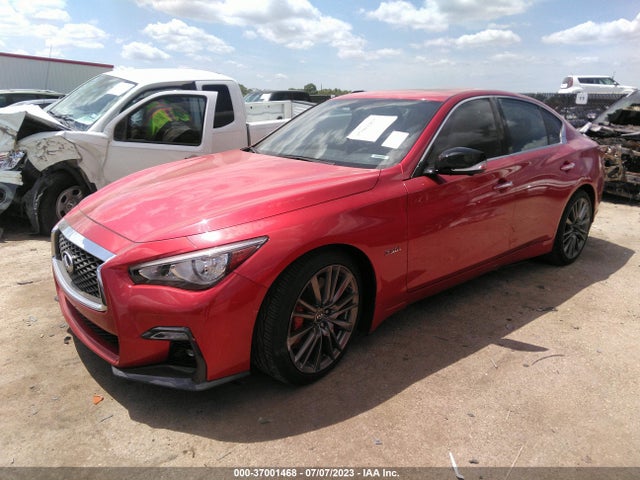 2019 INFINITI Q50 RED SPORT 400 VIN: JN1FV7AP7KM760280