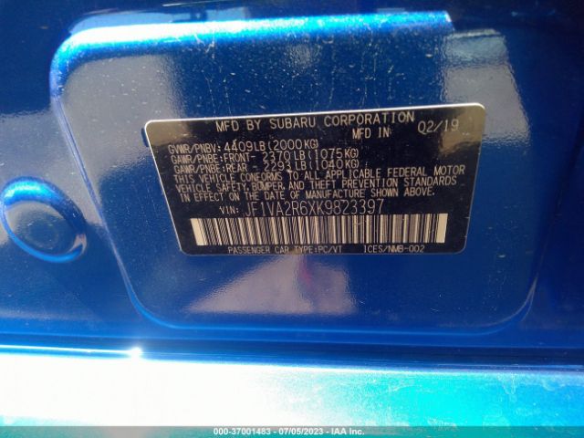JF1VA2R6XK9823397 Subaru Wrx Sti
