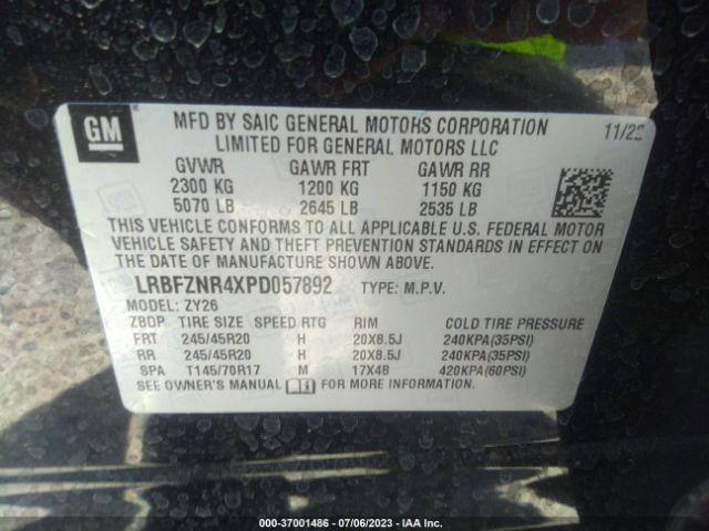 LRBFZNR4XPD057892 Buick Envision Essence
