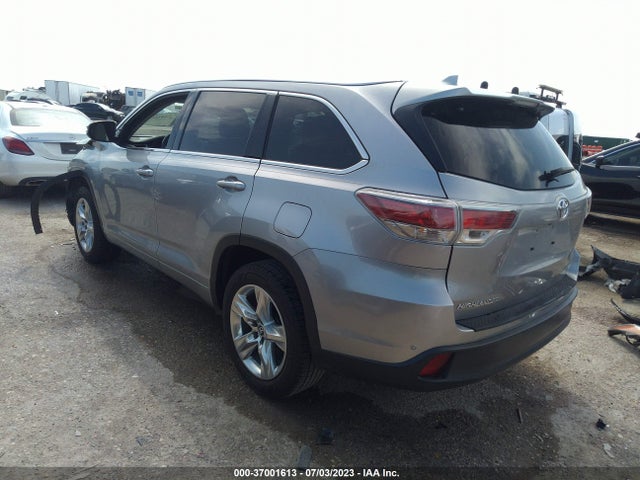 Toyota Highlander Limited 2016 5TDYKRFH0GS184328 Image 3