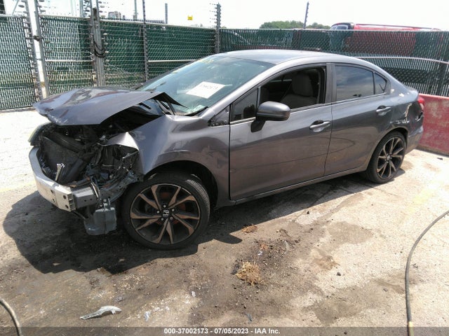 Honda Civic Sedan Lx 2015 2HGFB2F58FH506605 Image 2