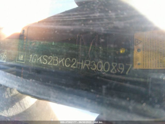 1GKS2BKC2HR300897 GMC YUKON SLT