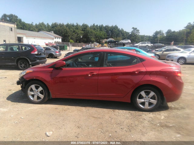 2013 HYUNDAI ELANTRA GLS PZEV VIN: KMHDH4AE8DU493643