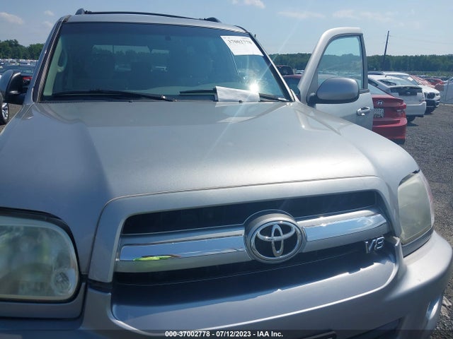 2006 TOYOTA SEQUOIA SR5 VIN: 5TDBT44A76S258998