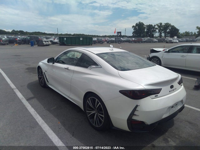 37002815 :رقم المزاد ، JN1EV7EL9JM392153 vin ، 2018 Infiniti Q60 3.0t Luxe مزاد بيع
