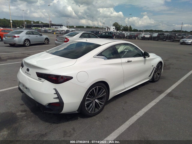 37002815 :رقم المزاد ، JN1EV7EL9JM392153 vin ، 2018 Infiniti Q60 3.0t Luxe مزاد بيع