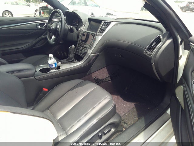 37002815 :رقم المزاد ، JN1EV7EL9JM392153 vin ، 2018 Infiniti Q60 3.0t Luxe مزاد بيع