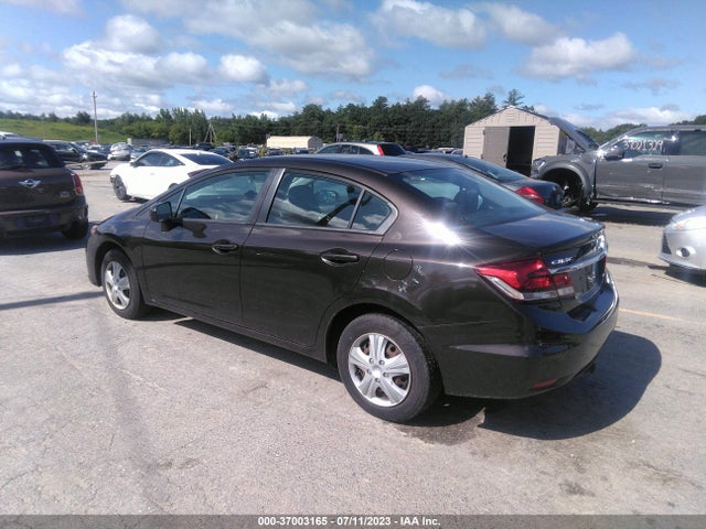 Honda Civic Sedan Lx 2014 2HGFB2F59EH528319 Image 3
