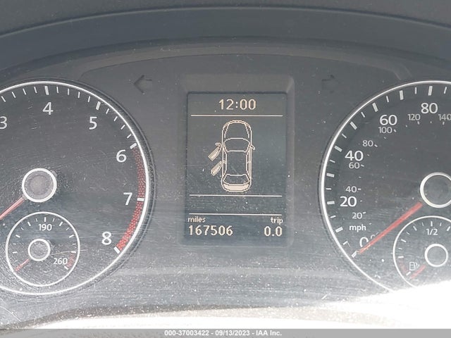 2012 VOLKSWAGEN PASSAT SE W/SUNROOF VIN: 1VWBP7A38CC032135
