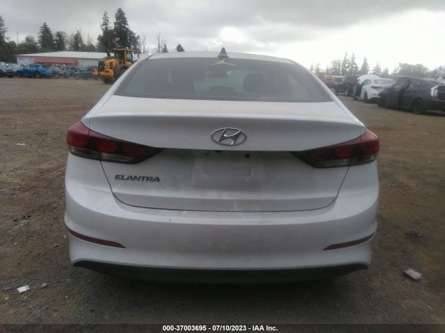 2018 HYUNDAI ELANTRA SEL VIN: 5NPD84LF6JH365885