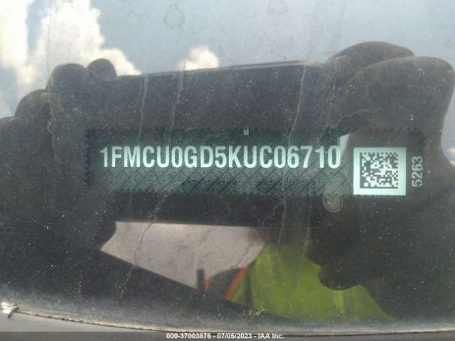 1FMCU0GD5KUC06710 Ford ESCAPE SE