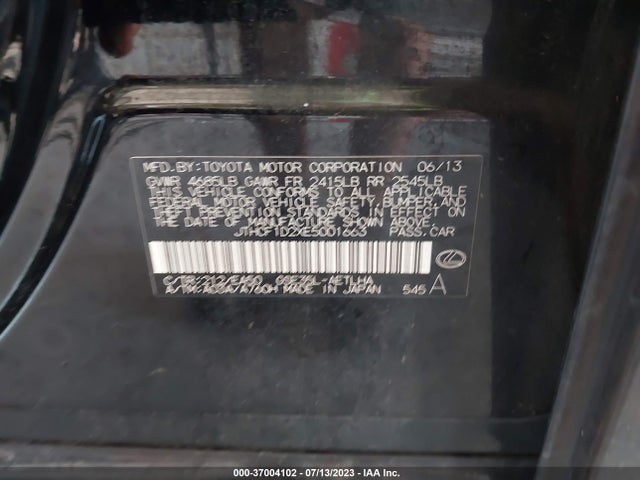JTHCF1D2XE5001663 Lexus IS 250