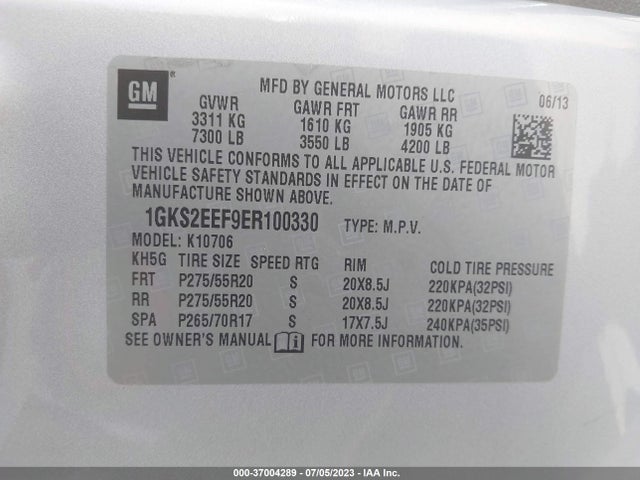GMC YUKON DENALI 2014 1GKS2EEF9ER100330 Image 15