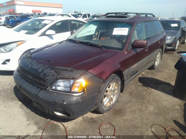 2000 SUBARU LEGACY WAGON OUTBACK LTD VIN: 4S3BH6865Y7608466