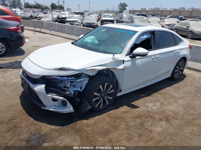Honda Civic Sedan Ex 2022 JHMFE1F7XNX002521 Image 2