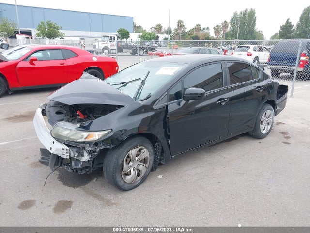 Honda Civic Sedan Lx 2014 19XFB2F53EE201490 Image 2