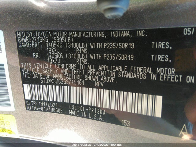 Toyota SIENNA SE 2016 5TDXK3DC2GS745161 Image 16