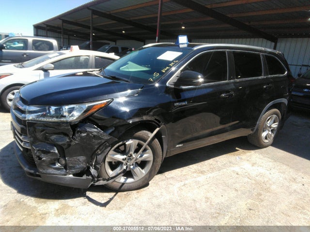 2018 TOYOTA HIGHLANDER HYBRID LIMITED VIN: 5TDDGRFH1JS050953