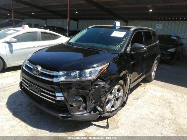 2018 TOYOTA HIGHLANDER HYBRID LIMITED VIN: 5TDDGRFH1JS050953
