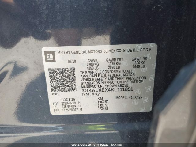 3GKALXEX4KL111851 GMC Terrain Denali