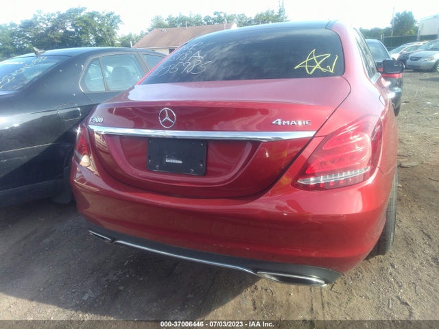 2018 MERCEDES-BENZ C 300 4MATIC VIN: WDDWF4KB6JR323972