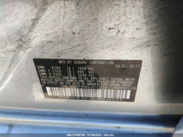 4S3GTAA65J3711739 Subaru Impreza