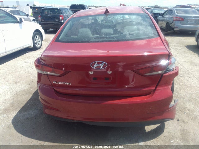 2018 HYUNDAI ELANTRA SEL VIN: 5NPD84LF0JH328816