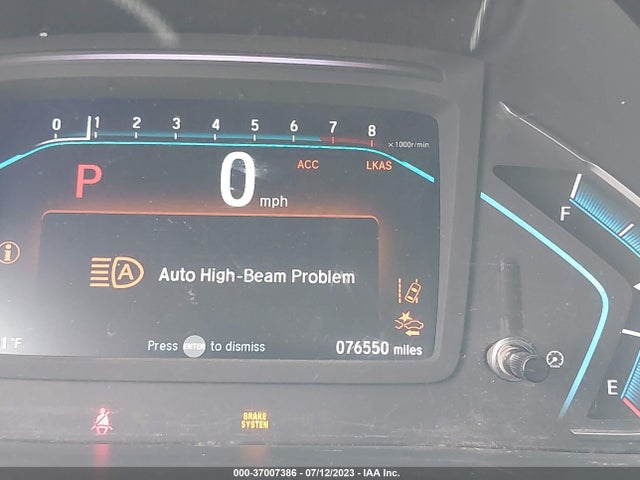 2019 HONDA ODYSSEY EX-L VIN: 5FNRL6H76KB099463