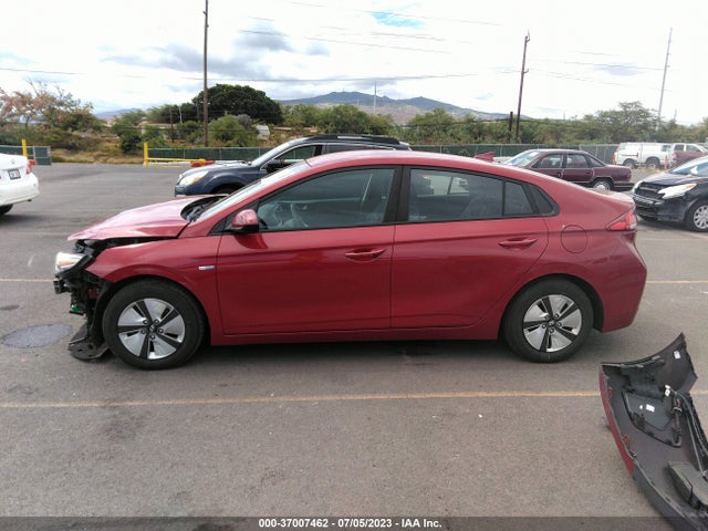 2019 HYUNDAI IONIQ HYBRID BLUE VIN: KMHC65LC7KU139970